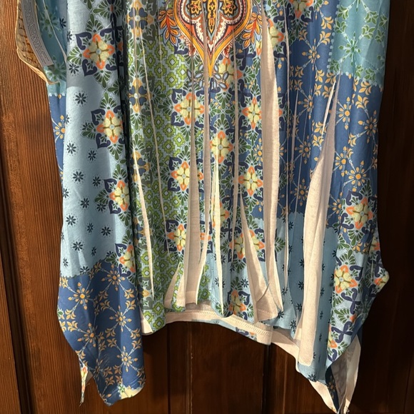 ONE WORLD Orange Graphic Short Sleeve Tee - Picture 9 of 9